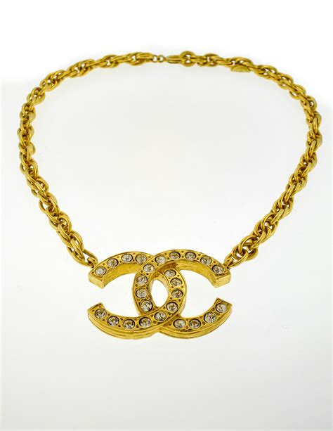 vintage chanel necklace cheap|authentic chanel necklace for sale.